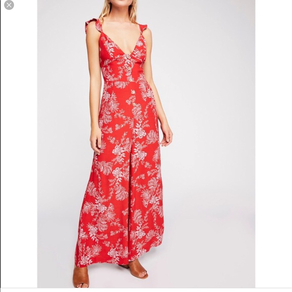 Free People | Be The One Jumpsuit - Picture 1 of 6